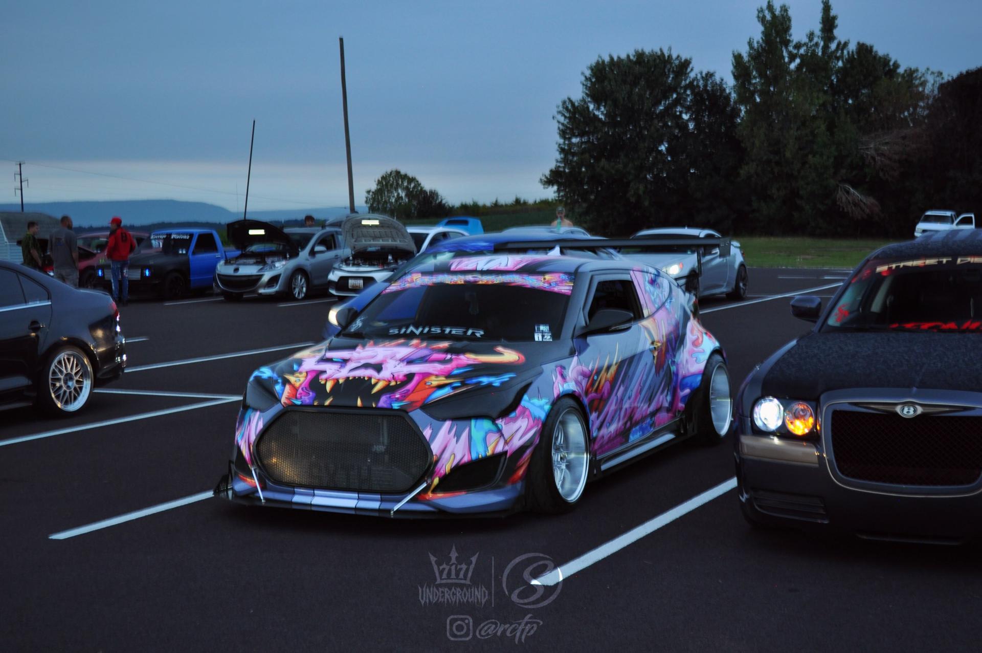717 Underground car meet — builds and crowd — photo 14 of 18